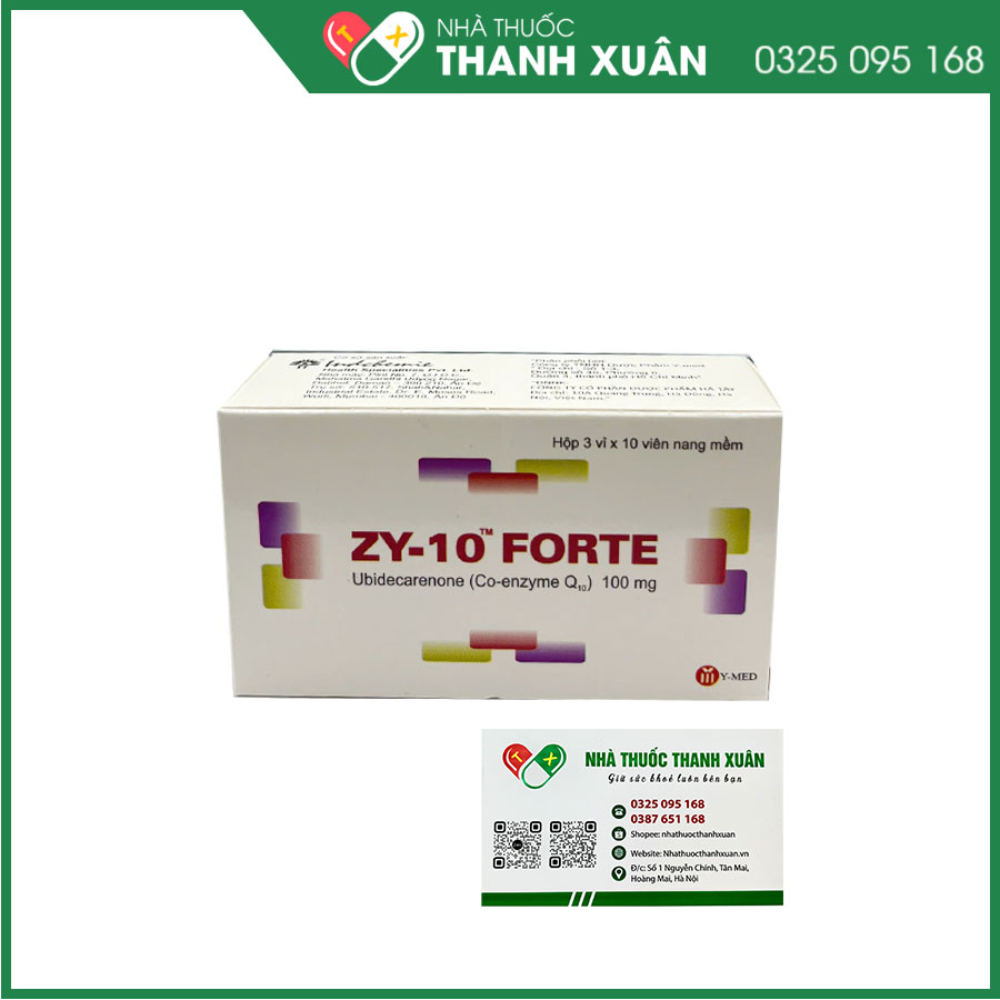 Zy-10 Forte điều trị các bệnh tim mạch
